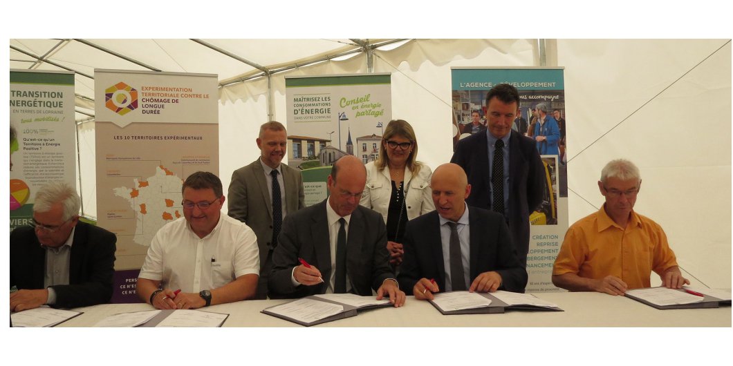 Signature d’une convention avec la Caisse des dépôts à Bulligny