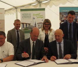 Signature d’une convention avec la Caisse des dépôts à Bulligny