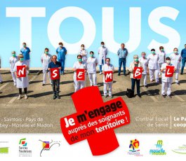 JE M’ENGAGE AUPRES DES SOIGNANTS DE MON TERRITOIRE